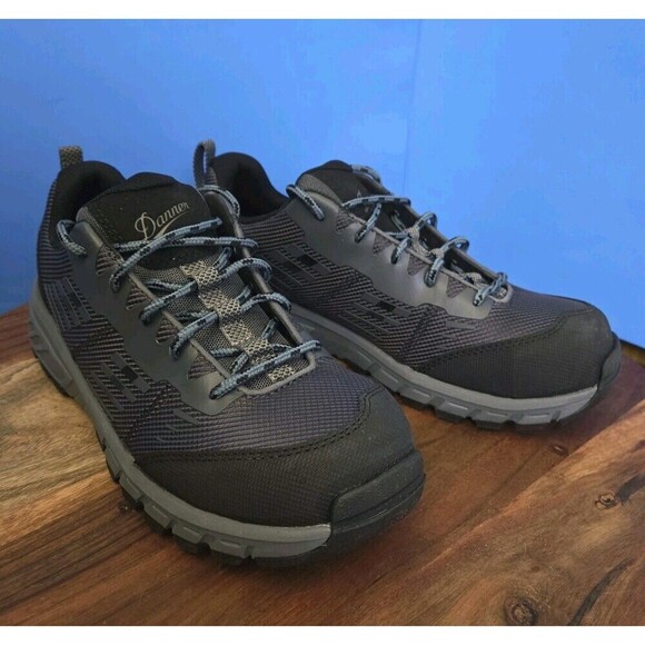 DANNER Run Time - Dark Shadow Composite Toe (NMT) Safety Shoe 12377 Women's 9.0 - Picture 10 of 10